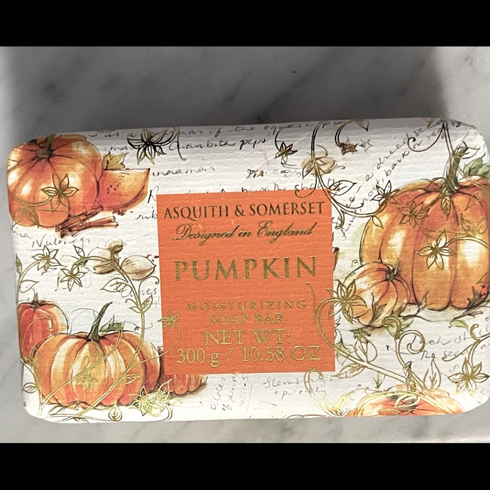 Pumpkin soap
